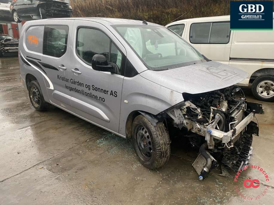 Citroën Berlingo 2019-->> (Type III) , Motorkode: YHY, Girkassekode: 16 230 929 80
