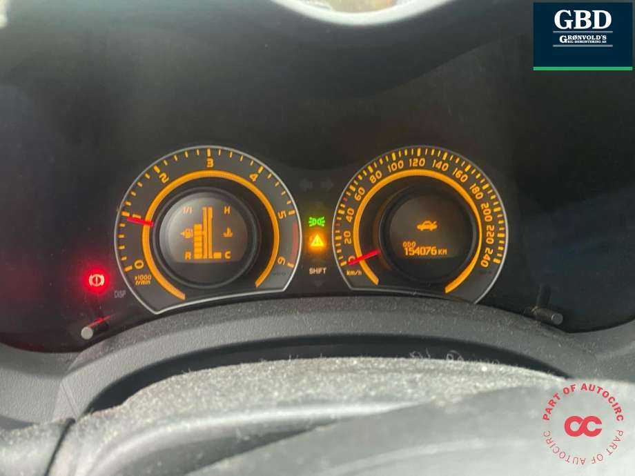 Toyota Auris 2007-2010 (Type I, Fase 1) , Motorkode: 1ND-TV, Girkassekode: 3030002110