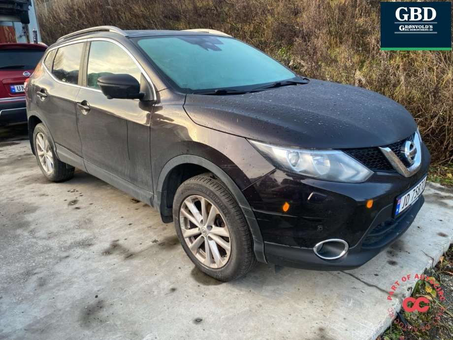 Nissan Qashqai 2014-2021 (Type II) delebil , Motorkode: HRA2DDT, Girkassekode: 320104EA0C