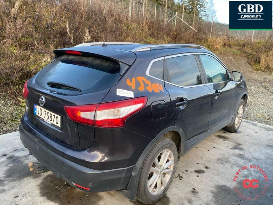 Nissan Qashqai 2014-2021 (Type II) delebil , Motorkode: HRA2DDT, Girkassekode: 320104EA0C