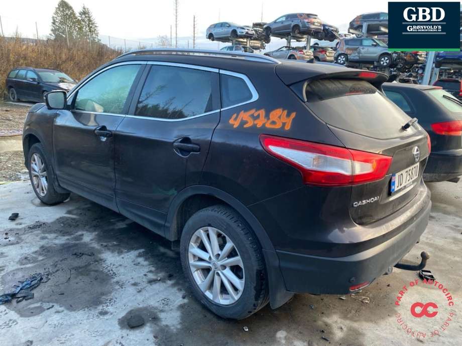 Nissan Qashqai 2014-2021 (Type II) delebil , Motorkode: HRA2DDT, Girkassekode: 320104EA0C