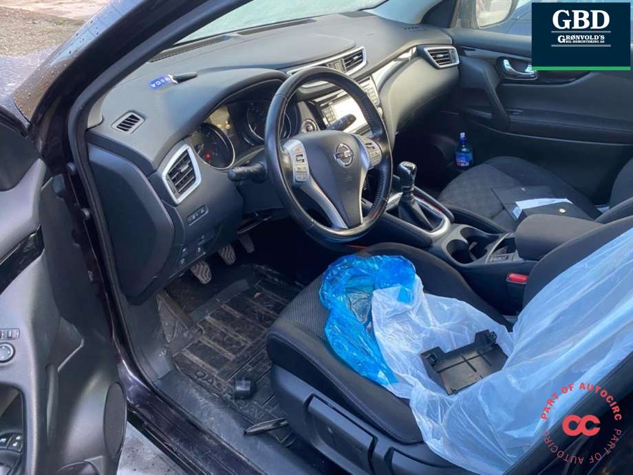 Nissan Qashqai 2014-2021 (Type II) delebil , Motorkode: HRA2DDT, Girkassekode: 320104EA0C