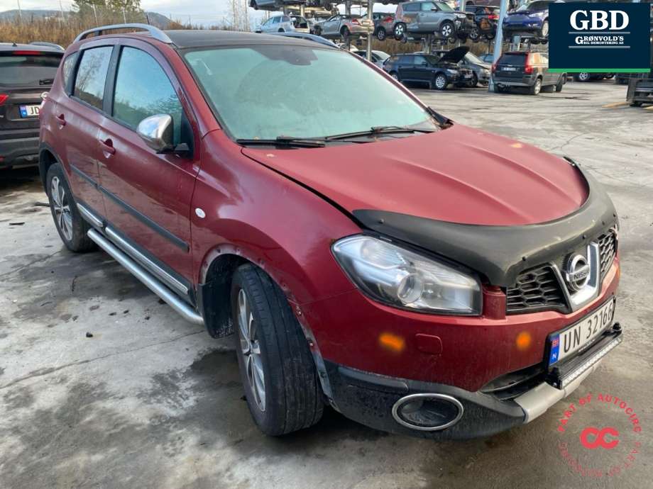 Nissan Qashqai 2010-2014 (Type I, Fase 2) , Motorkode: K9K, Girkassekode: 32010JD50A