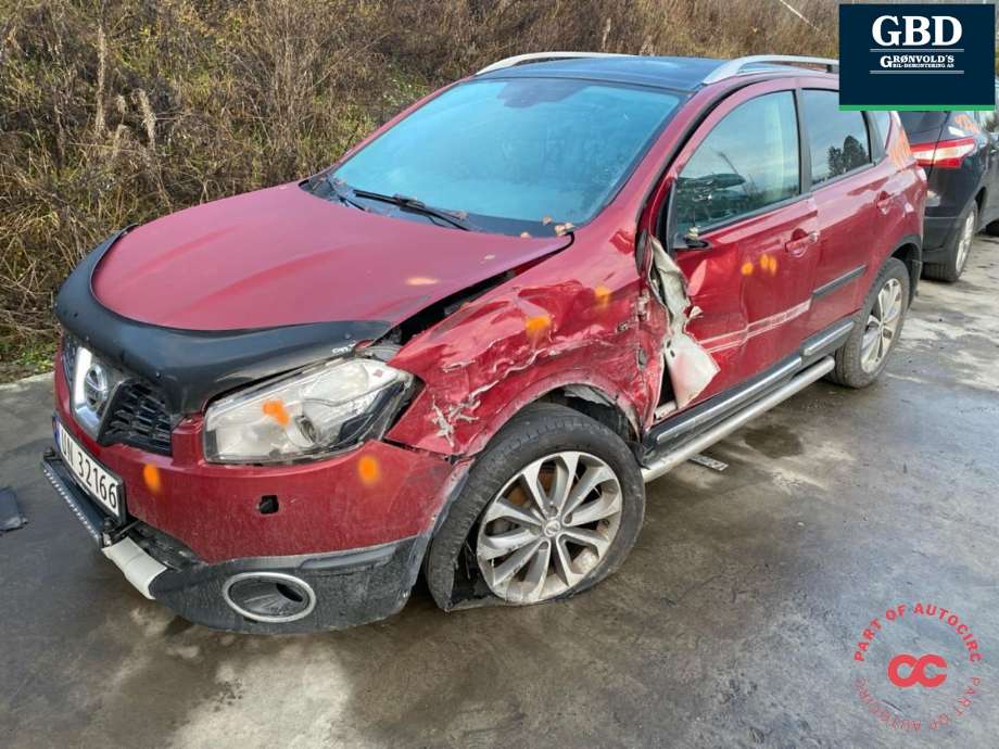 Nissan Qashqai 2010-2014 (Type I, Fase 2) , Motorkode: K9K, Girkassekode: 32010JD50A