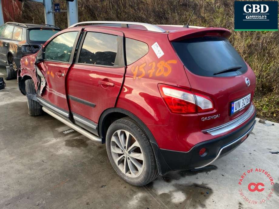 Nissan Qashqai 2010-2014 (Type I, Fase 2) , Motorkode: K9K, Girkassekode: 32010JD50A