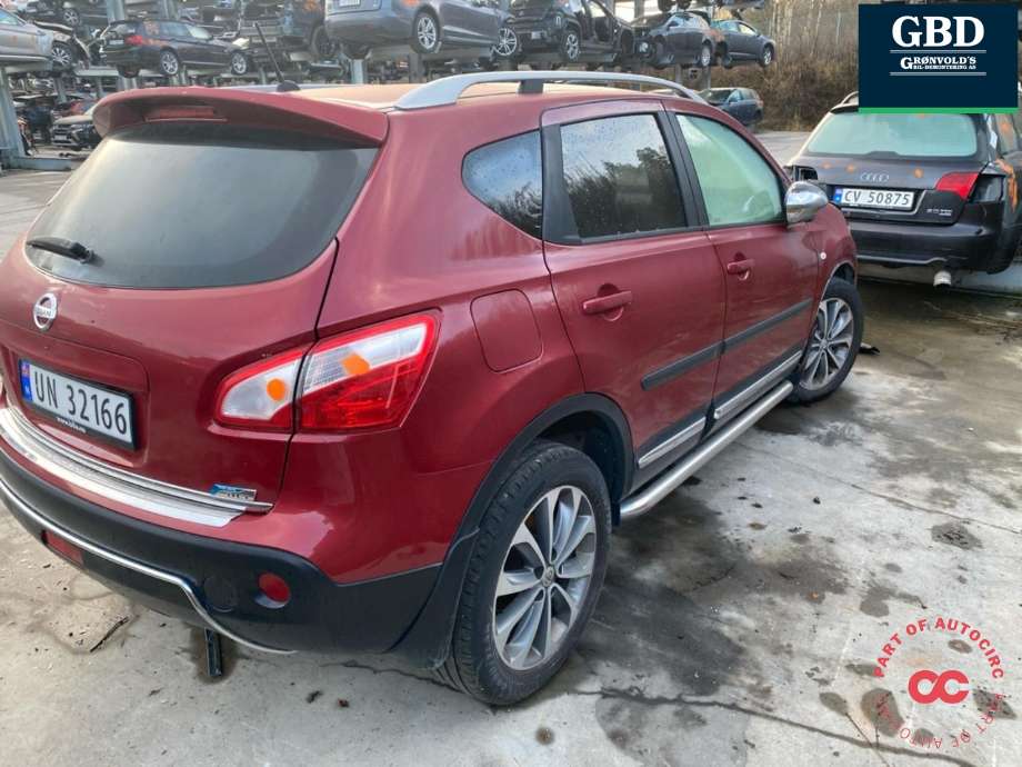 Nissan Qashqai 2010-2014 (Type I, Fase 2) , Motorkode: K9K, Girkassekode: 32010JD50A