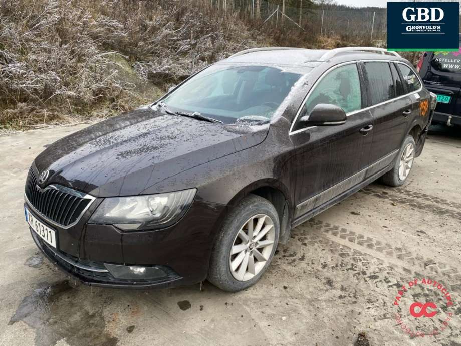 Škoda Superb 2008-2015 (Type II) , Motorkode: CFFB, Girkassekode: NFV