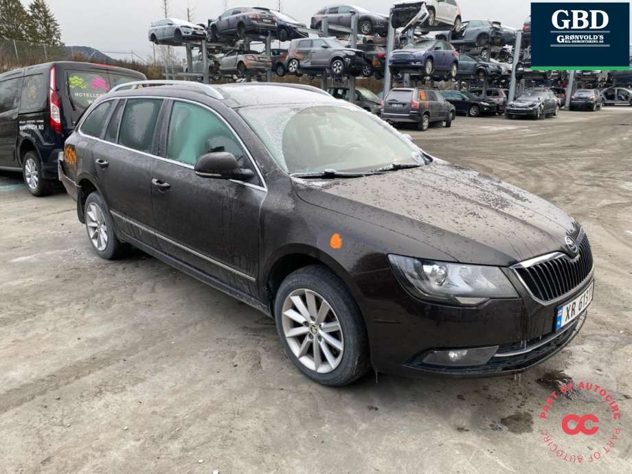 Škoda Superb 2008-2015 (Type II) , Motorkode: CFFB, Girkassekode: NFV