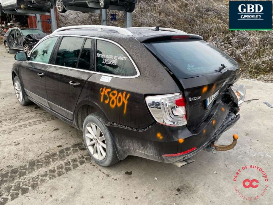 Škoda Superb 2008-2015 (Type II) , Motorkode: CFFB, Girkassekode: NFV