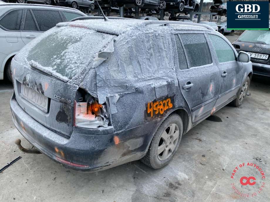 Škoda Octavia 2009-2013 (Type II, Fase 2) , Motorkode: BLS, Girkassekode: KNQ