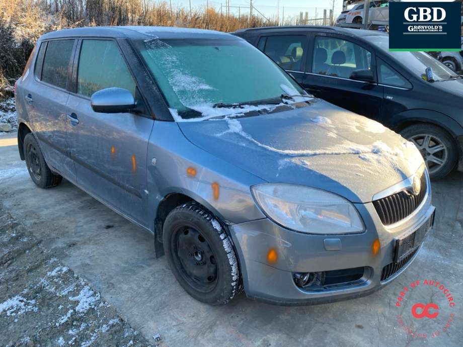 Škoda Fabia 2007-2010 (Type II, Fase 1) delebil , Motorkode: BMS, Girkassekode: JDE