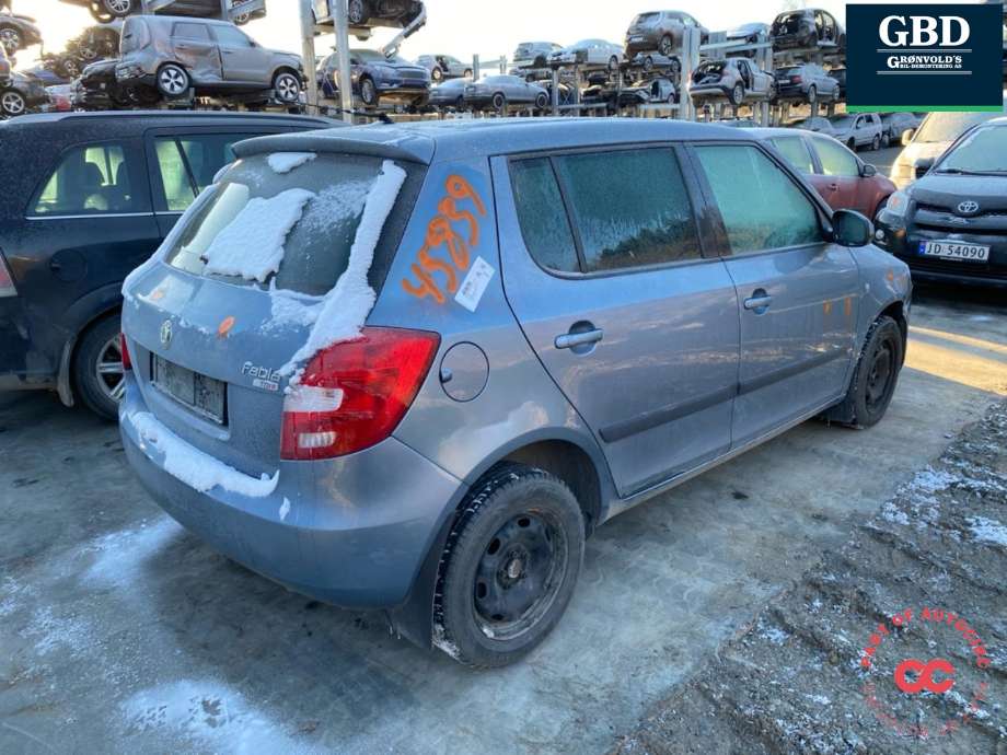 Škoda Fabia 2007-2010 (Type II, Fase 1) delebil , Motorkode: BMS, Girkassekode: JDE