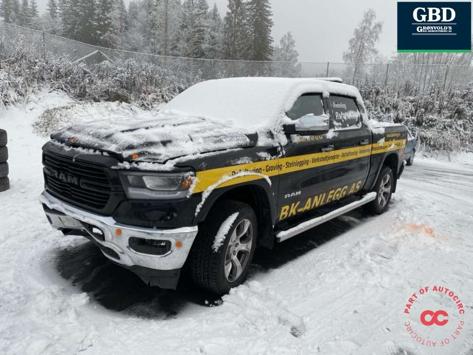 Dodge RAM 2019-->> (Type V) , Motorkode: M| 5162111BA, Girkassekode: 8HP75| 68269521AC