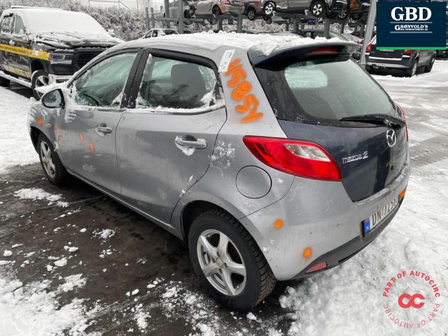 Mazda 2, 2011-2014 (Type II, Fase 2)  delebil , Motorkode: ZY-VE, Girkassekode: FNFD19090