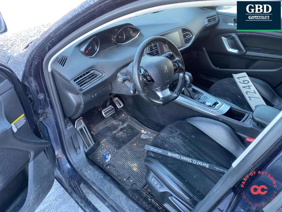 Peugeot 308 2013-2021 (Type II) , Motorkode: AHX, Girkassekode: 16 378 480 80
