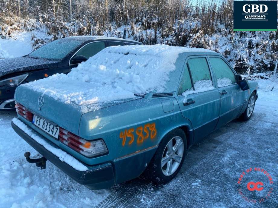 Mercedes 190 1984-1993 (W201) (W201), Motorkode: M102.910, Girkassekode: