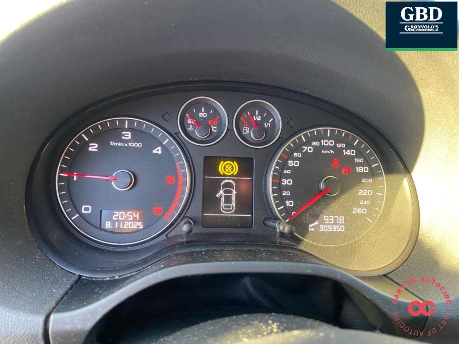 Audi A3 2009-2012 (Type II, Fase 2) , Motorkode: CBBB, Girkassekode: KNW