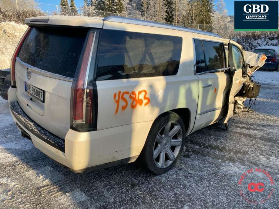 Cadillac Escalade 2015-->> (GMT K2XL) (GMT K2XL), Motorkode: J| 12657206, Girkassekode: 19333283