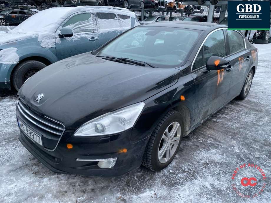Peugeot 508, 2011-2014 (Type I, Fase 1)  delebil , Motorkode: 9HL, Girkassekode: 2222 JW