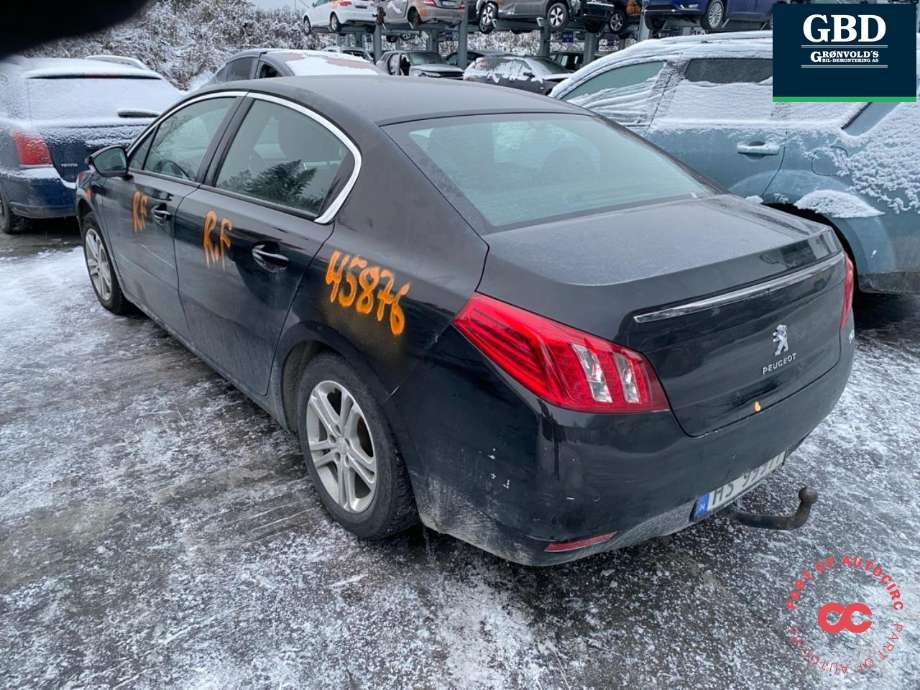 Peugeot 508 2011-2014 (Type I, Fase 1) , Motorkode: 9HL, Girkassekode: 2222 JW