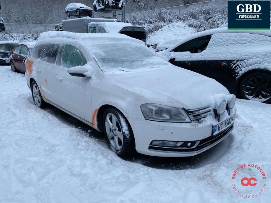 VW Passat 2011-2015 (B7) (B7), Motorkode: CFGC, Girkassekode: PQV