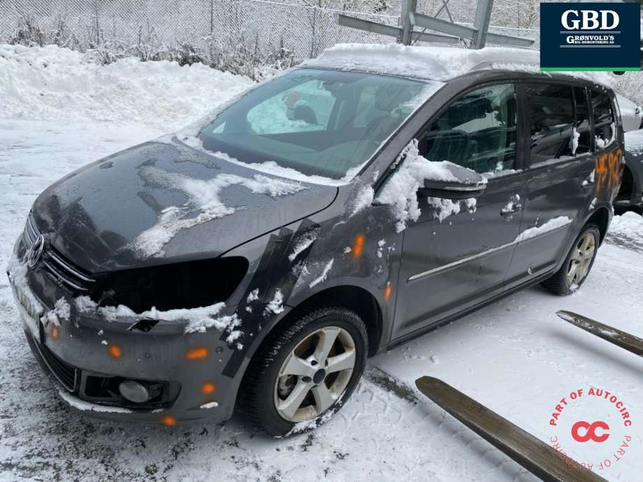 VW Touran 2010-2015 (Type I, Fase 3) , Motorkode: CFJA, Girkassekode: PBE