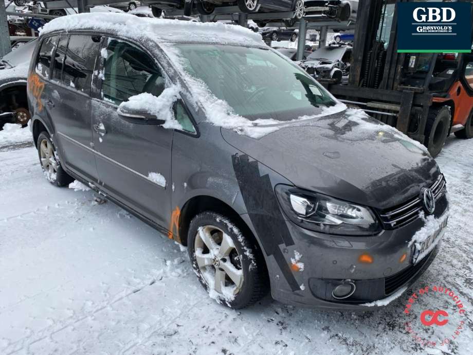VW Touran 2010-2015 (Type I, Fase 3) , Motorkode: CFJA, Girkassekode: PBE