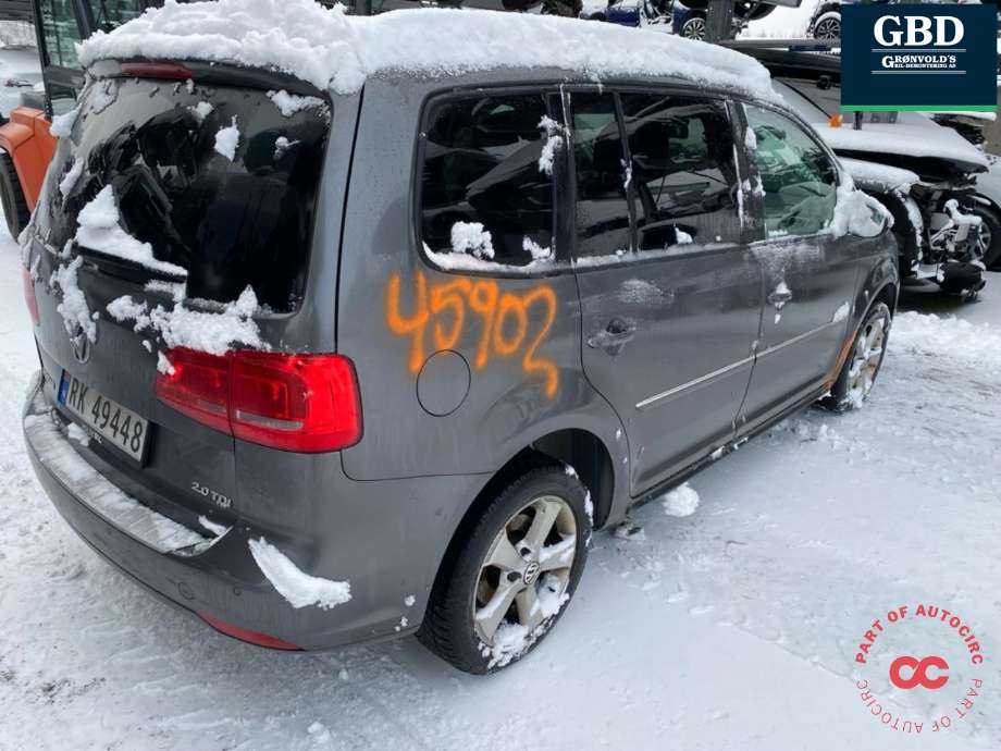 VW Touran 2010-2015 (Type I, Fase 3) , Motorkode: CFJA, Girkassekode: PBE