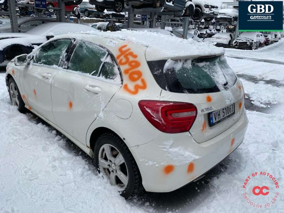 Mercedes A-Klasse 2012-2018 (W176) (W176), Motorkode: M270.910, Girkassekode: A 246 370 89 02