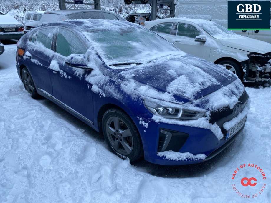 Hyundai Ioniq Electric 2016-2019 (Fase 1) , Motorkode: EM09, Girkassekode: 4450018AA0