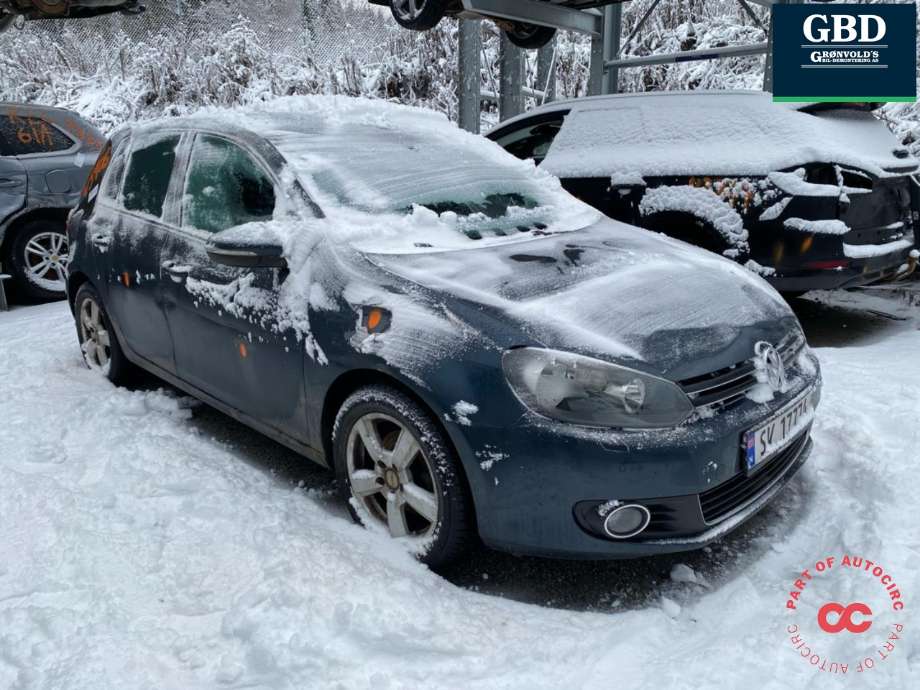 VW Golf VI 2008-2012 , Motorkode: CAYC, Girkassekode: MLE