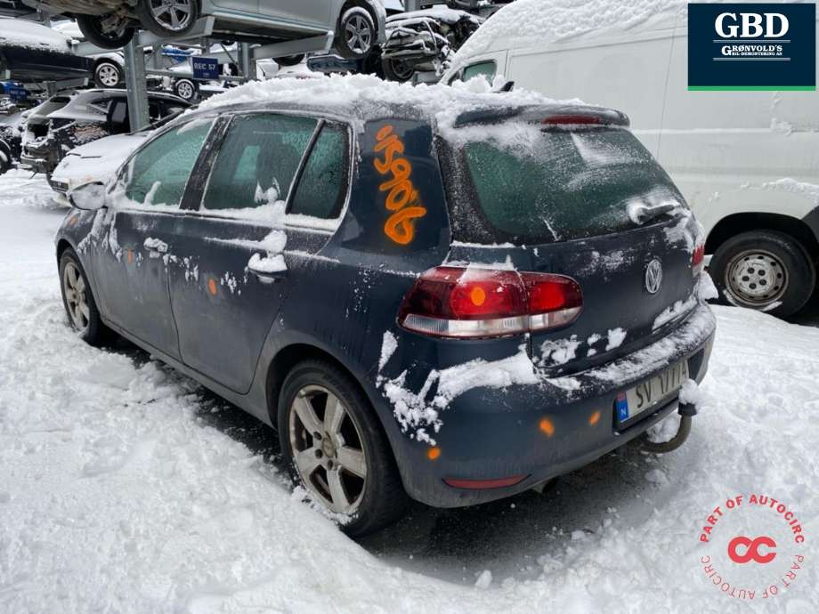 VW Golf VI 2008-2012 , Motorkode: CAYC, Girkassekode: MLE