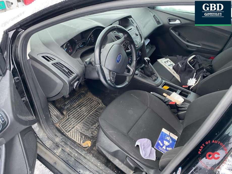 Ford Focus 2014-2018 (Type III, Fase 2) delebil , Motorkode: M2DC, Girkassekode: 1897600