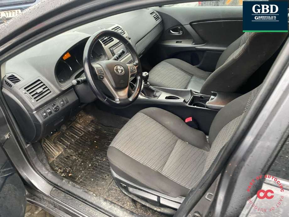 Toyota Avensis 2009-2015 (Type III, Fase 1) , Motorkode: 2ZR-FAE, Girkassekode: 3030005070