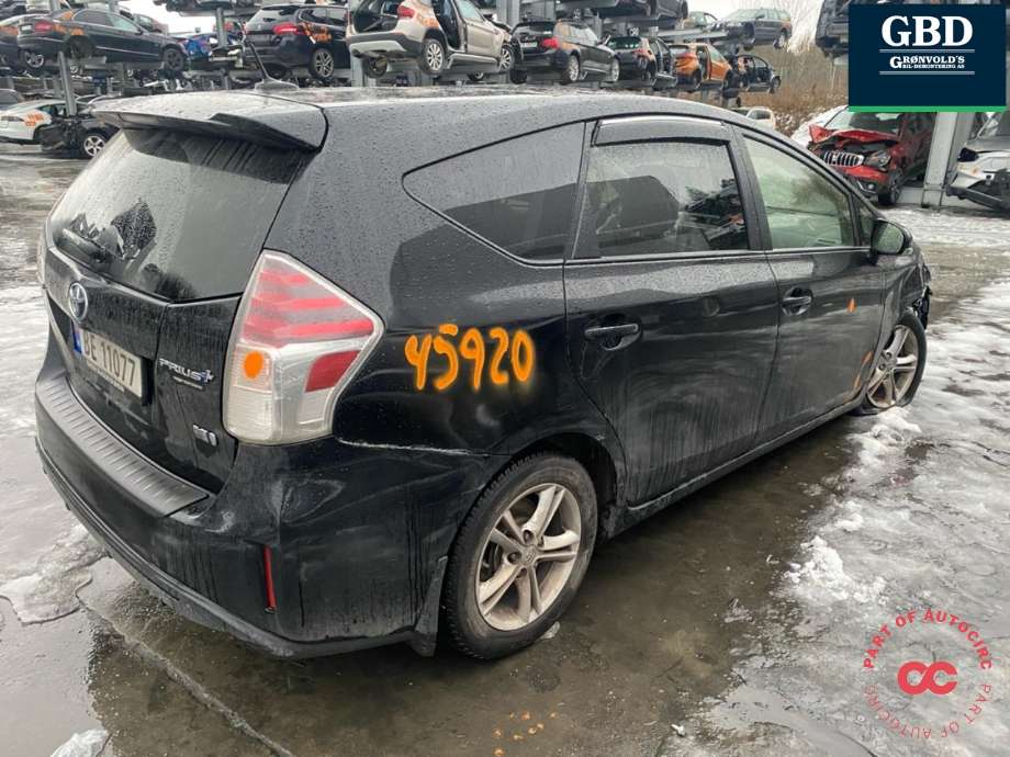 Toyota Prius +7 2012-2020 (Type III) (stasjonsvogn) (stasjonsvogn), Motorkode: 2ZR-FXE, Girkassekode: 3090047073