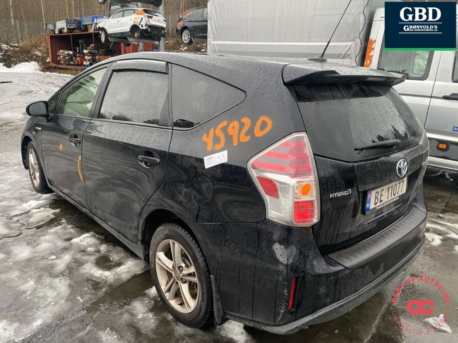 Toyota Prius +7 2012-2020 (Type III) (stasjonsvogn) (stasjonsvogn), Motorkode: 2ZR-FXE, Girkassekode: 3090047073