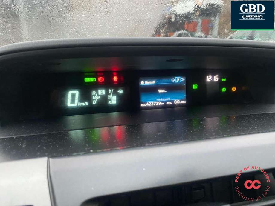 Toyota Prius +7 2012-2020 (Type III) (stasjonsvogn) (stasjonsvogn), Motorkode: 2ZR-FXE, Girkassekode: 3090047073