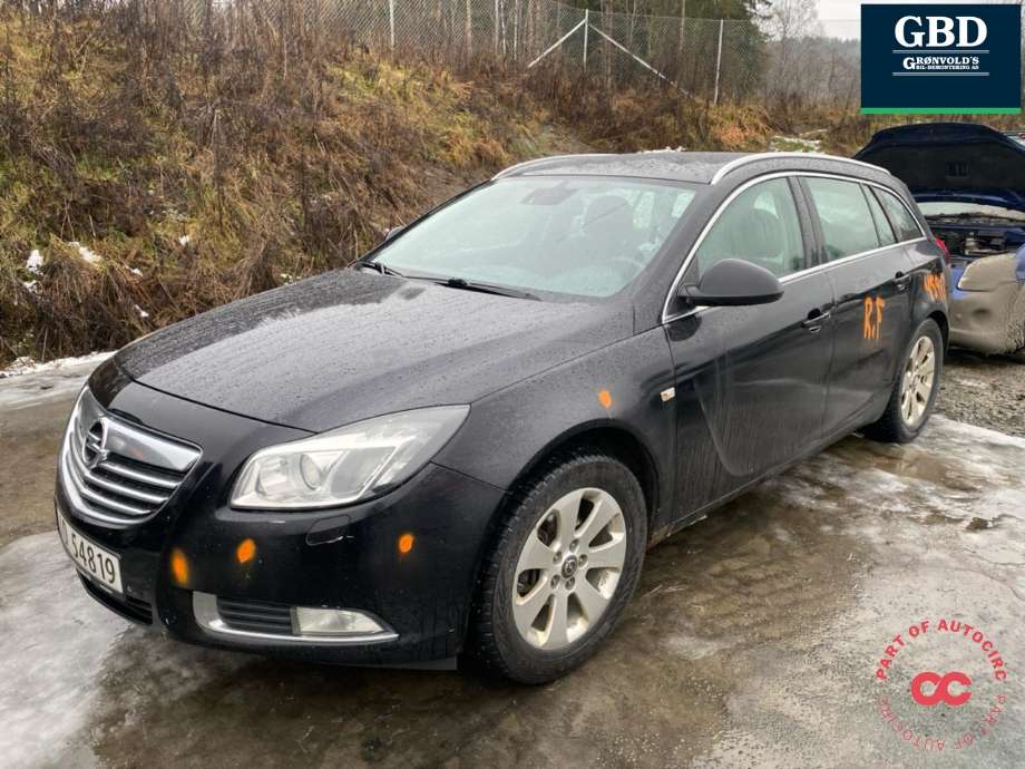 Opel Insignia A, 2009-2014  delebil , Motorkode: A20DTH, Girkassekode: 55565313