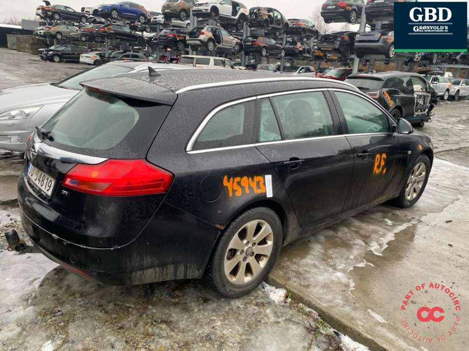 Opel Insignia A 2009-2014 , Motorkode: A20DTH, Girkassekode: 55565313