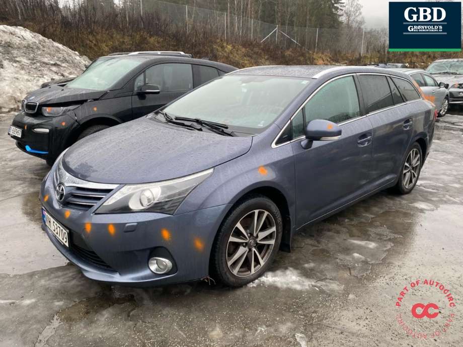 Toyota Avensis, 2009-2015 (Type III, Fase 1)  delebil , Motorkode: 1AD-FTV, Girkassekode: 3030020A30