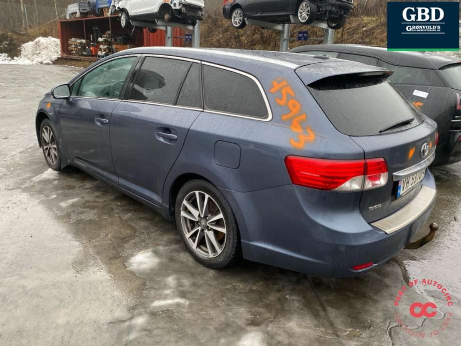 Toyota Avensis 2009-2015 (Type III, Fase 1) , Motorkode: 1AD-FTV, Girkassekode: 3030020A30