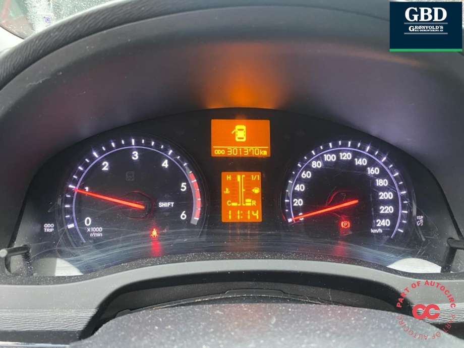 Toyota Avensis 2009-2015 (Type III, Fase 1) , Motorkode: 1AD-FTV, Girkassekode: 3030020A30