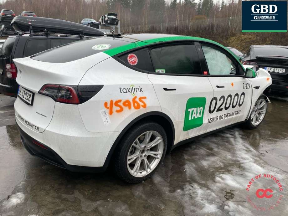 Tesla Model Y 2021-2024 (Type I) , Motorkode: 3DU, Girkassekode: 