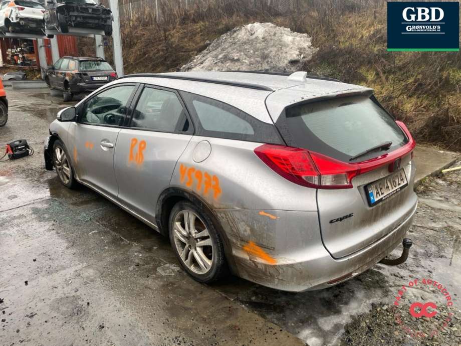 Honda Civic 2012-2015 (Type IX, Fase 1) , Motorkode: N16A1, Girkassekode: 