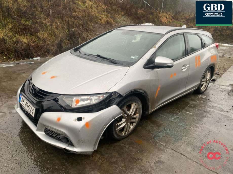 Honda Civic 2012-2015 (Type IX, Fase 1) , Motorkode: N16A1, Girkassekode: 