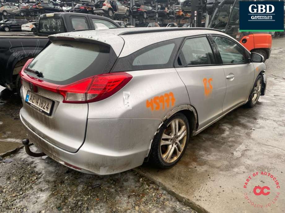 Honda Civic 2012-2015 (Type IX, Fase 1) , Motorkode: N16A1, Girkassekode: 