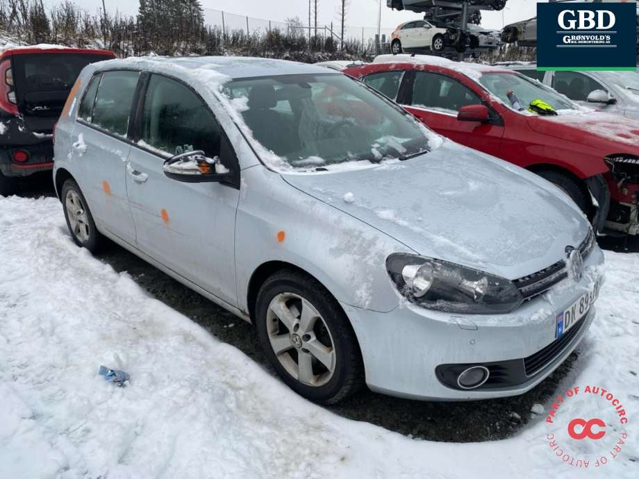 VW Golf VI 2008-2012 , Motorkode: CFFB, Girkassekode: NFR