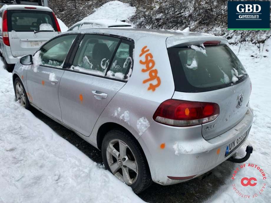 VW Golf VI 2008-2012 , Motorkode: CFFB, Girkassekode: NFR
