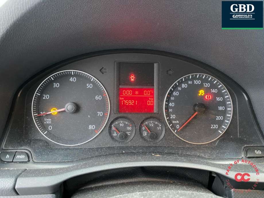 VW Golf V, Combi 2003-2008 , Motorkode: BCA, Girkassekode: FXQ