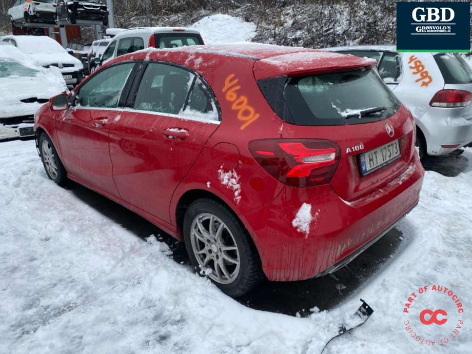 Mercedes A-Klasse 2012-2018 (W176) (W176), Motorkode: M270.910, Girkassekode: A 246 370 36 02